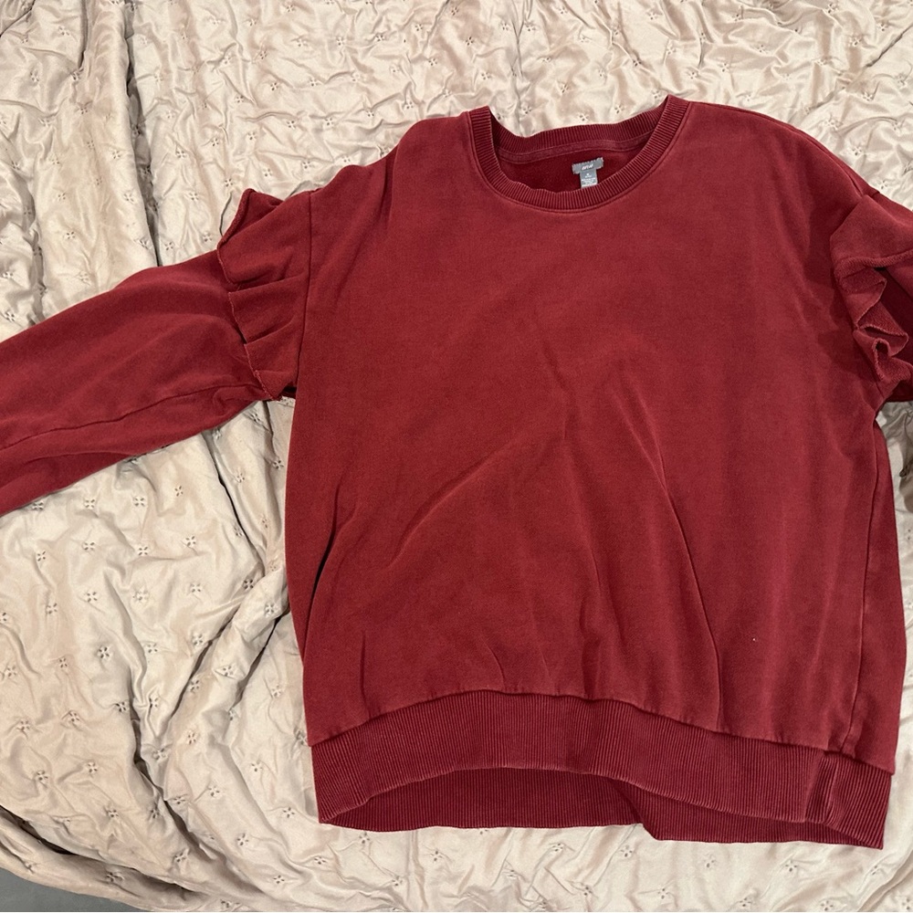 Women's burgundy Sweater